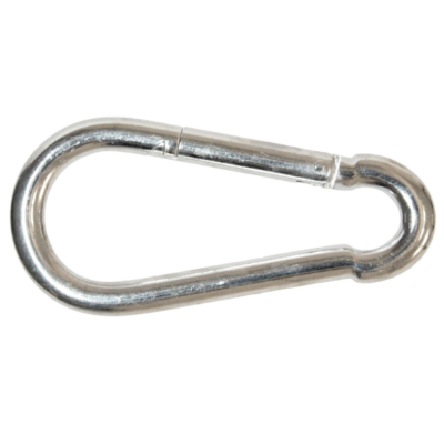 MOUSQUETON ALPIN ACIER ZINGUE D4MM 